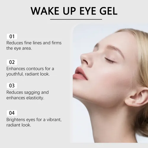 Gel Hidratante Para Ojos, Cuidado Suave Para La Piel De Los