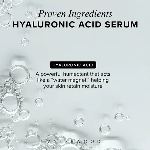 Suero Facial Asterwood Ácido Hialurónico Hidratante 237ml