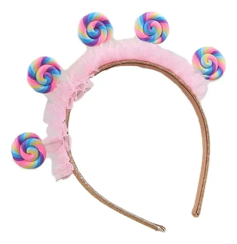 ..colorida Diadema Con Forma De Piruleta Para Carnavales.. Shape 2