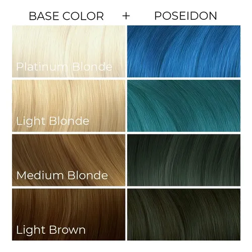 Tinte Para Cabello Arctic Fox Poseidon, Vegano, 8 Onzas