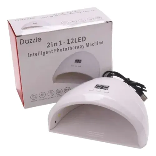 Lámpara Cabina Led Uv 36w Secador De Uñas Profesional Semi