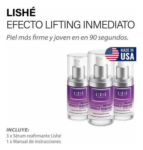 Lishe Famosa Crema Antiarrugas Instantánea X 3 Made In Usa Madura Día/noche