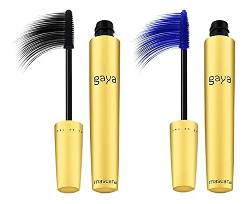 Paquete De Rímel Vegano Negro Y Azul Para Ojos Sensibles, Na