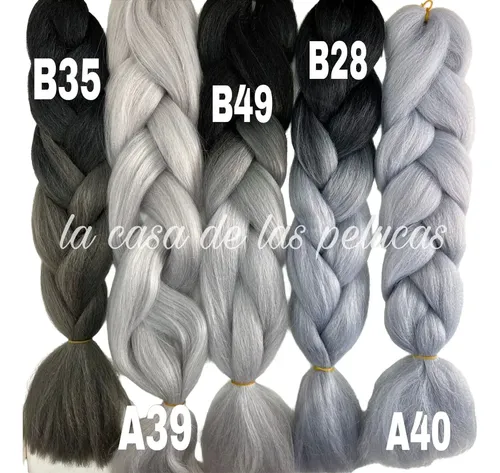 Extensiones Kanekalon Trenzas-jumbo-rastas Combox5 +regalo
