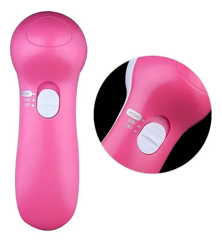 Set De Cuidado Facial Cepillo Electrónico Exfoliante Masajes