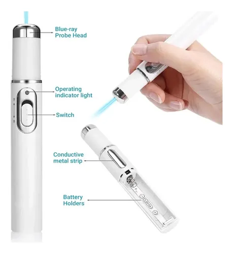 Masajeador De Ojos Blue Facial Bl Device Light Beauty