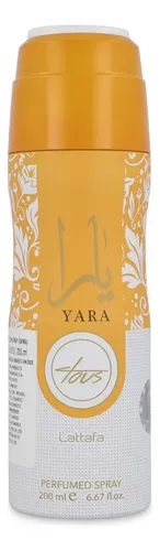 Body Spray Importado Árabe Lattafa Yara Tous Mujer X 200ml
