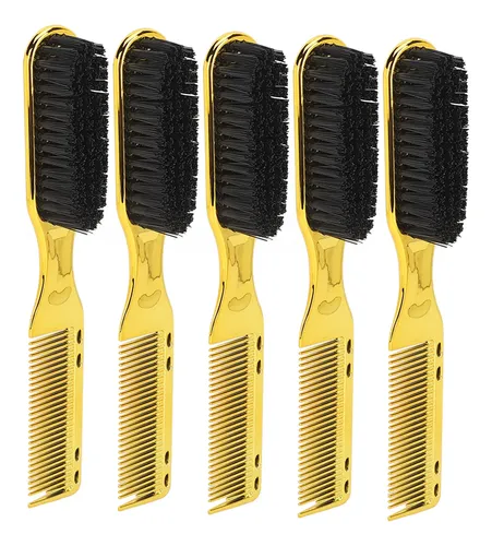 Cepillo De Pelo De Nailon, 5 Piezas, Peine Doble Punta