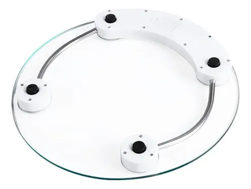 Balanza Digital Baño Personal 180 Kg Vidrio Templado Color Transparente