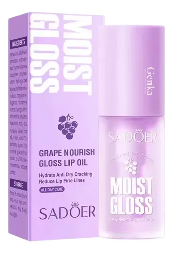 Aceite Labial Hidratante Uva 10ml Sadoer