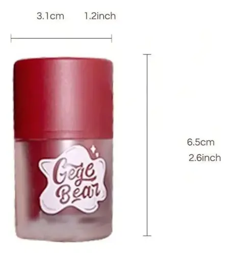 Labial Mate Terciopelo Art Velvet Mist Lip Mud Gege Bear Color 01