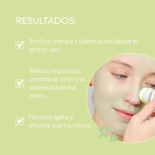 Mascarilla Te Verde Green Stick Mask Elimina Puntos Negros Grasa