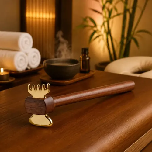 Masaje Corporal Con Herramienta  Raspado Gua Sha, Masajeador