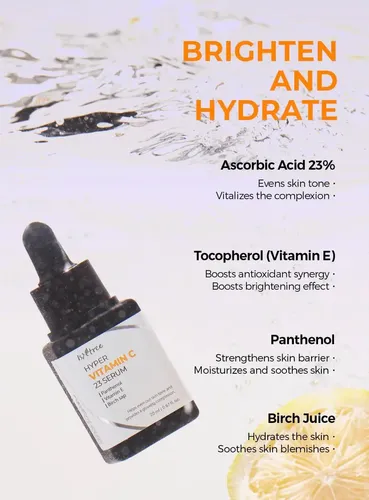 Serum Vitamina C Coreano ISNTREE Hyper Vitamin C 23 Iluminador