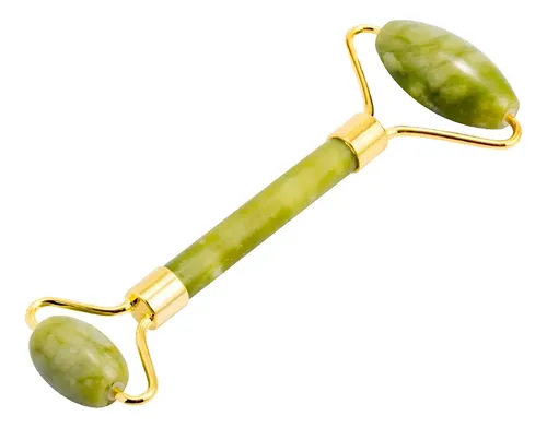Rodillo De Jade Firmeza Facial Reduce Flacidez Ojeras Bolsas