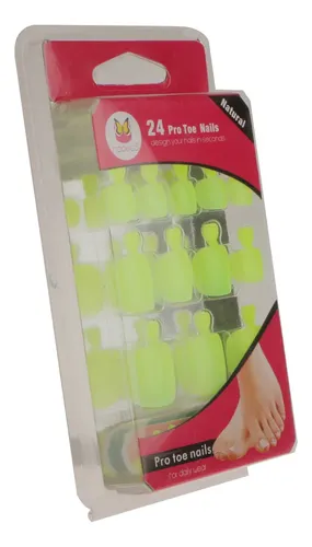 Calcomanías Para Uñas De Los Pies Verde A