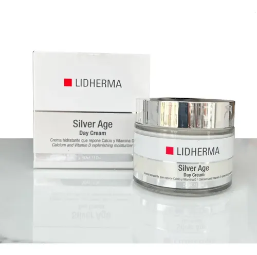 Silver Age Day Cream Lidherma Crema Hidratante De Dia Que Repone Calcio Y Vitamina D