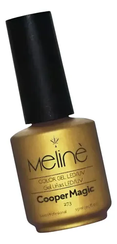 Meline Esmalte Semipermanente Gel Led/uv 273 Copper Magic