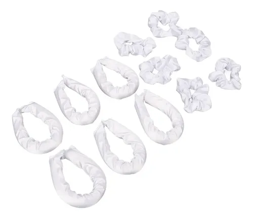 Rulos De Cabello Sin Calor, Cojín De Satén, Rollers Satin