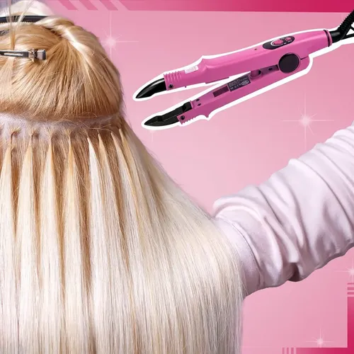 Plancha P Extensiones De Cabello Extensión Pelo Varita U Tip