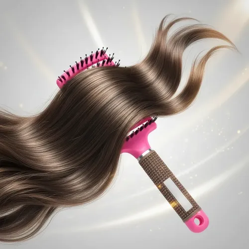 Cepillo Para Cabellos Con Extensiones Importado