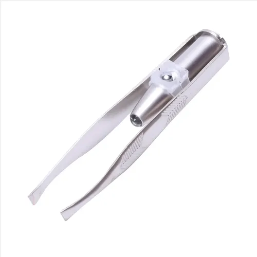 Pinzas Para Pestañas Y Cejas De Acero Inoxidable, 3 Unidades