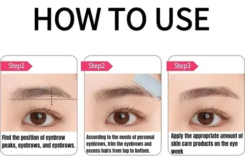 Recortador De Cejas Eléctrico Zetiling Para Mujeres Blanco