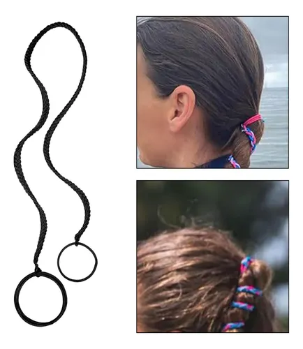 Lazos Elásticos Para El Cabello En Espiral Para Negro