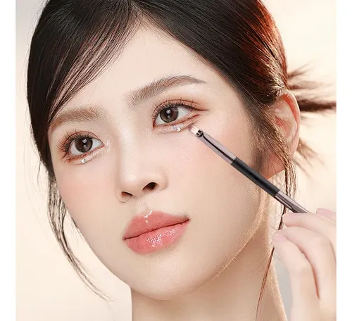 Juego De Brochas De Maquillaje De Doble Punta De 5 Piezas Co