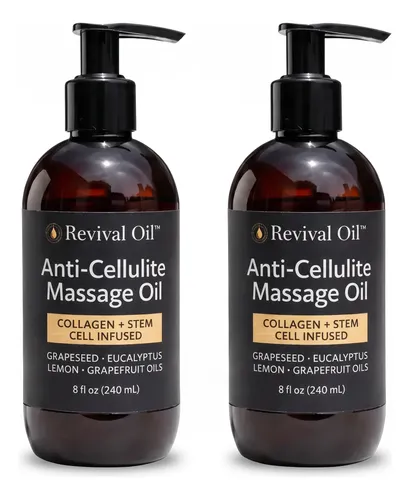 Anticelulítico Reductor Aceite Revival Oil 240ml Pack X2