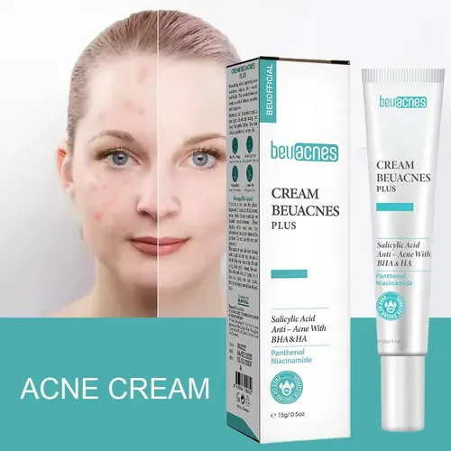 Crema Antiacné De Ácido Salicílico Para Aclarar Las Manchas