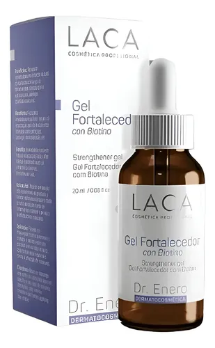 Gel Fortalecedor Con Biotina Laca Uñas Cejas Y Pestañas