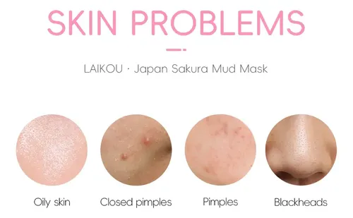 Kit De Cuidado Laikou Sakura, 2 Piezas, Oil Control 1.