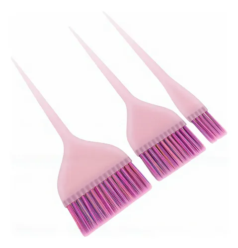 Brocha Para Teñir El Cabello, 3 Unidades, Mango Largo, Brico