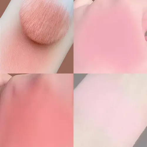 Paleta De Rubores Mate Durazno Nude 4 Colores Para Contorno
