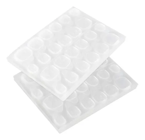 Planchas X50 Stickers Bifaz Adhesivo Uñas Press On Set