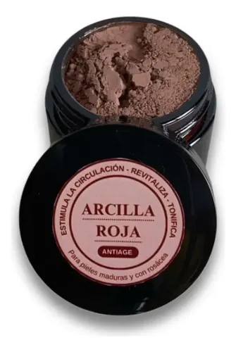 Arcilla Roja Facial Antiage Piel Madura O Con Rosácea