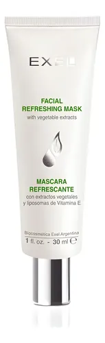 Mascara Refrescante Exel Con Extractos Vegetales Y Liposomas