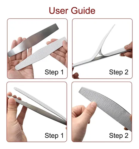 6 Pieces Nail File Set For Professional And Personal