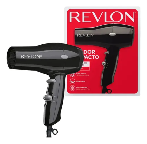 Secador De Pelo Revlon Essentials Ion Rvdr5260bla2av1 Negro