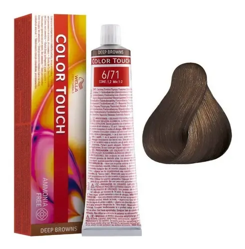 Tinte Semi Permanente Wella Color Touch 60 Ml Tono 6/71
