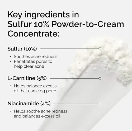 The Ordinary Sulfuro 10% Crema en Polvo Antiacné Rostro 5g