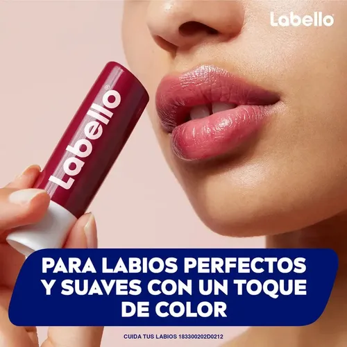 Labello Bálsamo Labial Protector Humectante Mora 4.8g