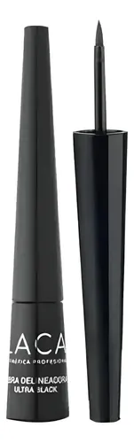 Delineador Líquido De Fibra Ultra Black Waterproof Laca