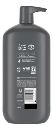 Gel De Baño Dove Men + Care Clean Comfort 30 Oz