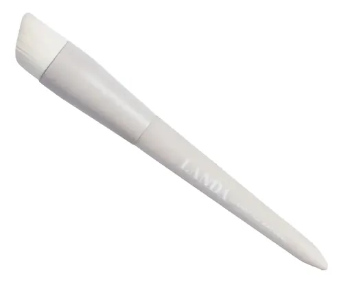 Brocha de Rostro Landa Kabuki Plana Angular para Maquillaje Líquido y Cremoso