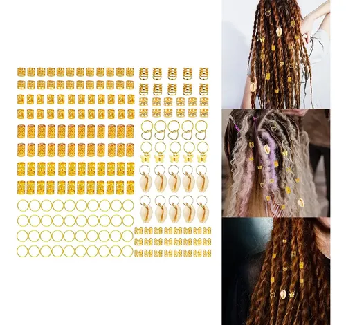 Anillos Para El Pelo En Espiral, Paquete De 202 Unidades