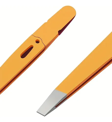 Pinzas Para Cejas De Acero Inoxidable, Huecas, Multiusos