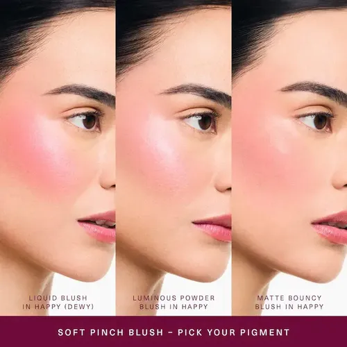 Rubor en Crema Soft Pinch Matte Bouncy Blush Happy Rare Beauty 6.4mL