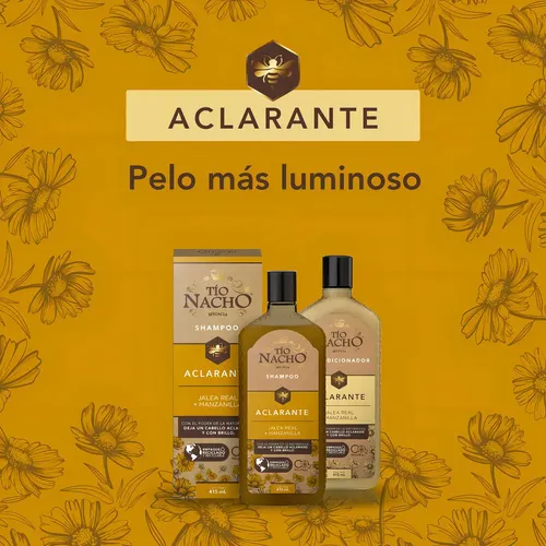 Acondicionador Tio Nacho Recargable Doypack Aclarante 400ml